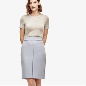 Size 12 Ann Taylor Stirched Pencil Skirt